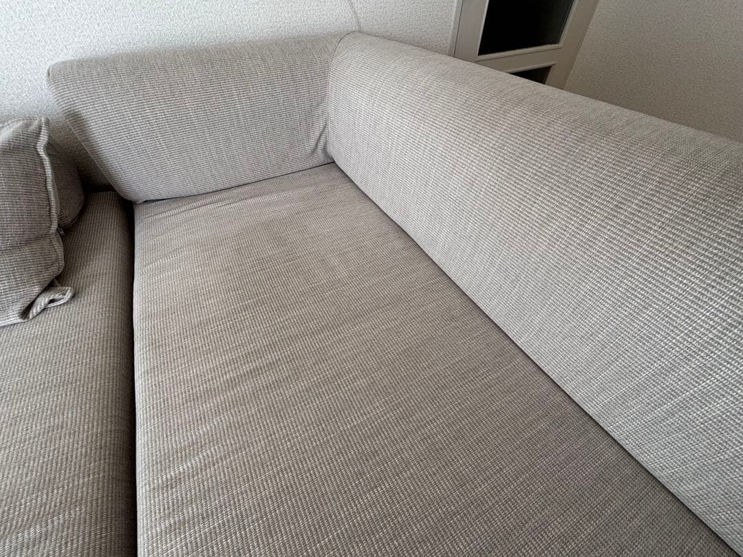 ACTUS アクタス OWN-S グレーファブリックアームソファ