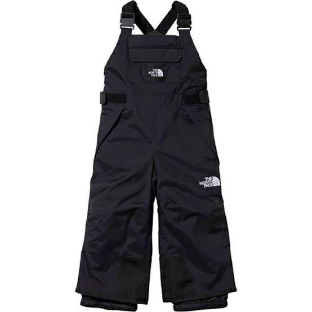 ノースフェイス スノーインサレーションビブ　キッズ　140 美品スノボ　スキー