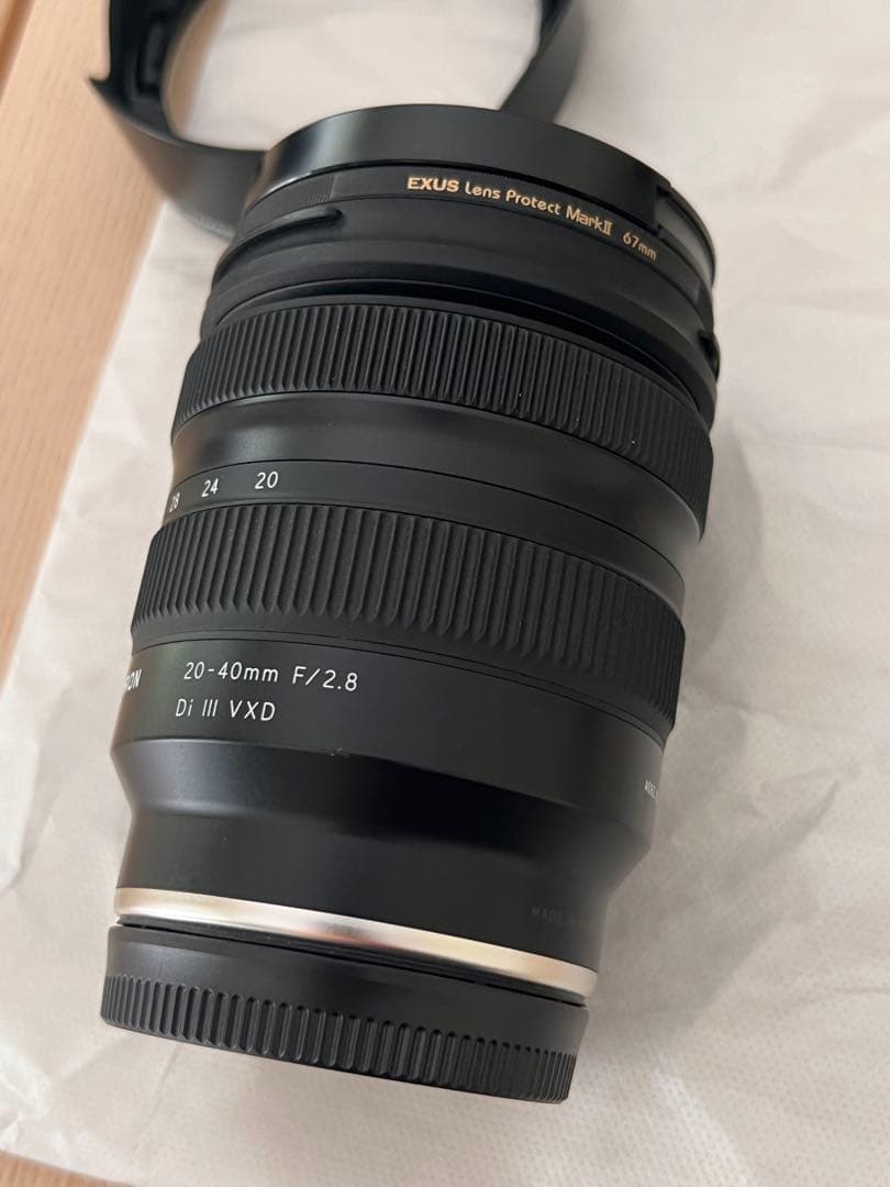 TAMRON 20-40mm F/2.8 Di III VXD 屋内撮影のみ。