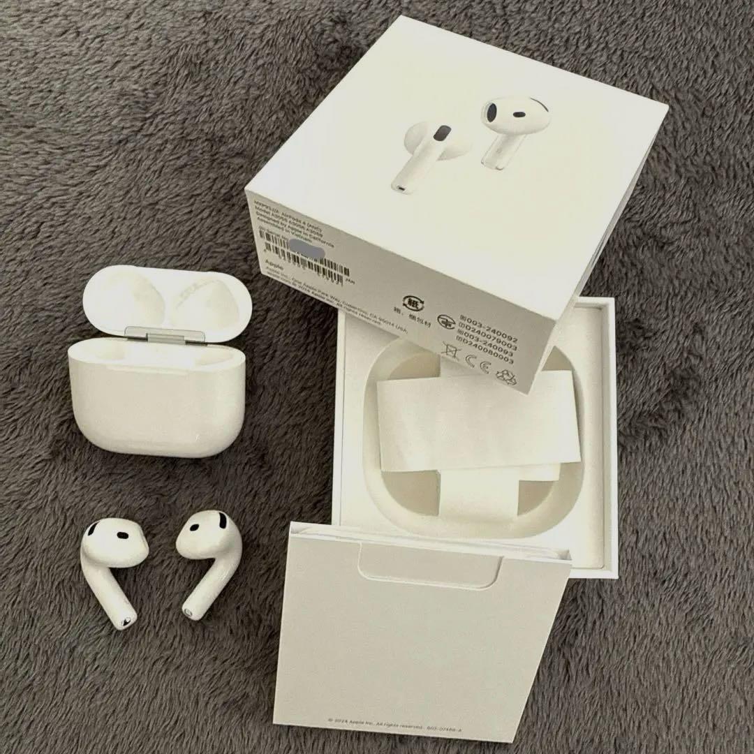 Apple AirPods 4 (ANC) 限定保証あり　A3055 7E93
