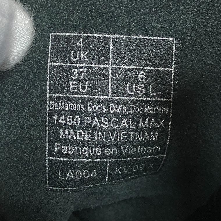 美品 Dr.Martens 1460 PASCAL MAX 厚底 ダブルソール