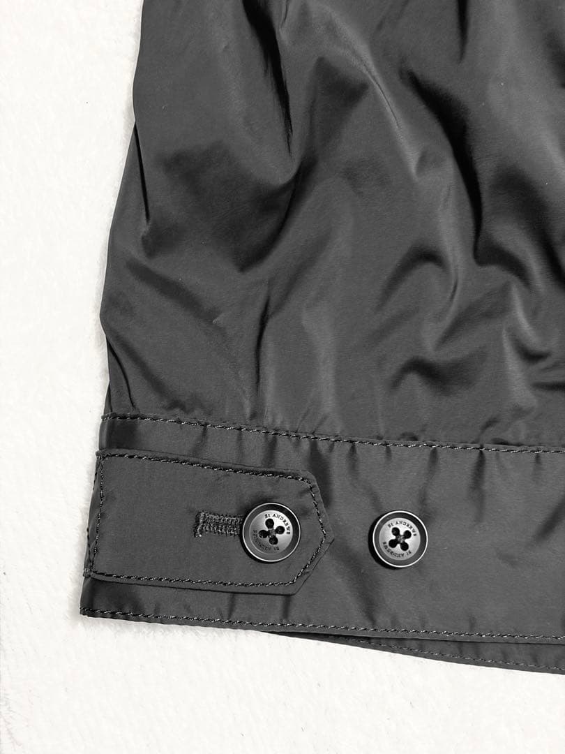 美品ST ANDREWS セントアンドリュース ナイロンジャケット黒 M