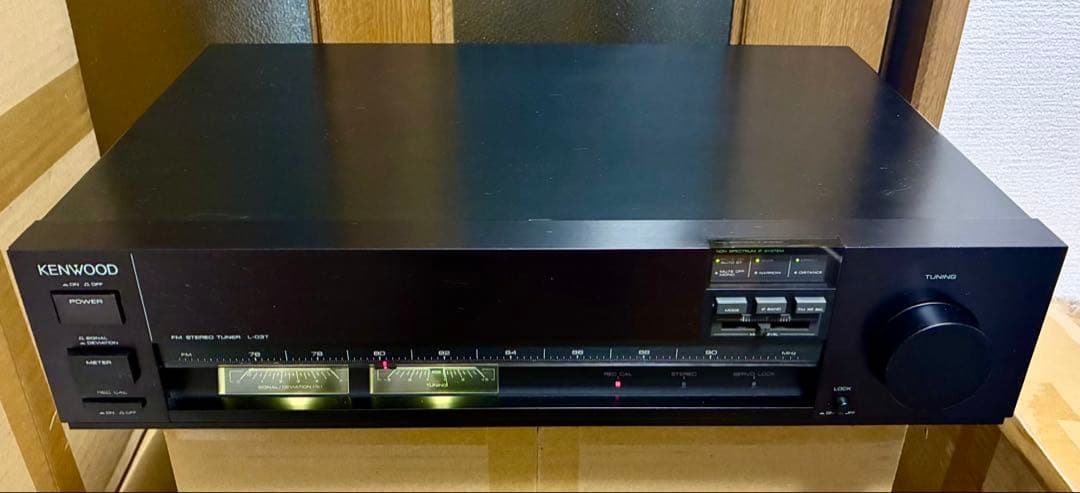 【調整済・完動美品・最終形】L-03T KENWOOD 定価132,000円