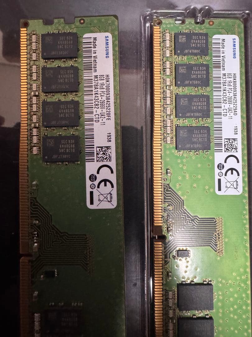 Samsung DDR4 8GB×4 2666MHz PCメモリ