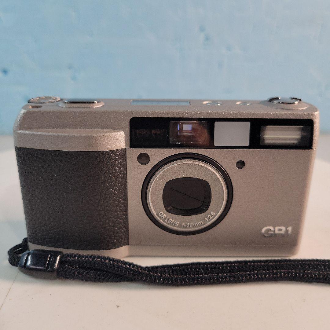 RICOH GR1 コンパクト フィルム カメラ シルバー当時物