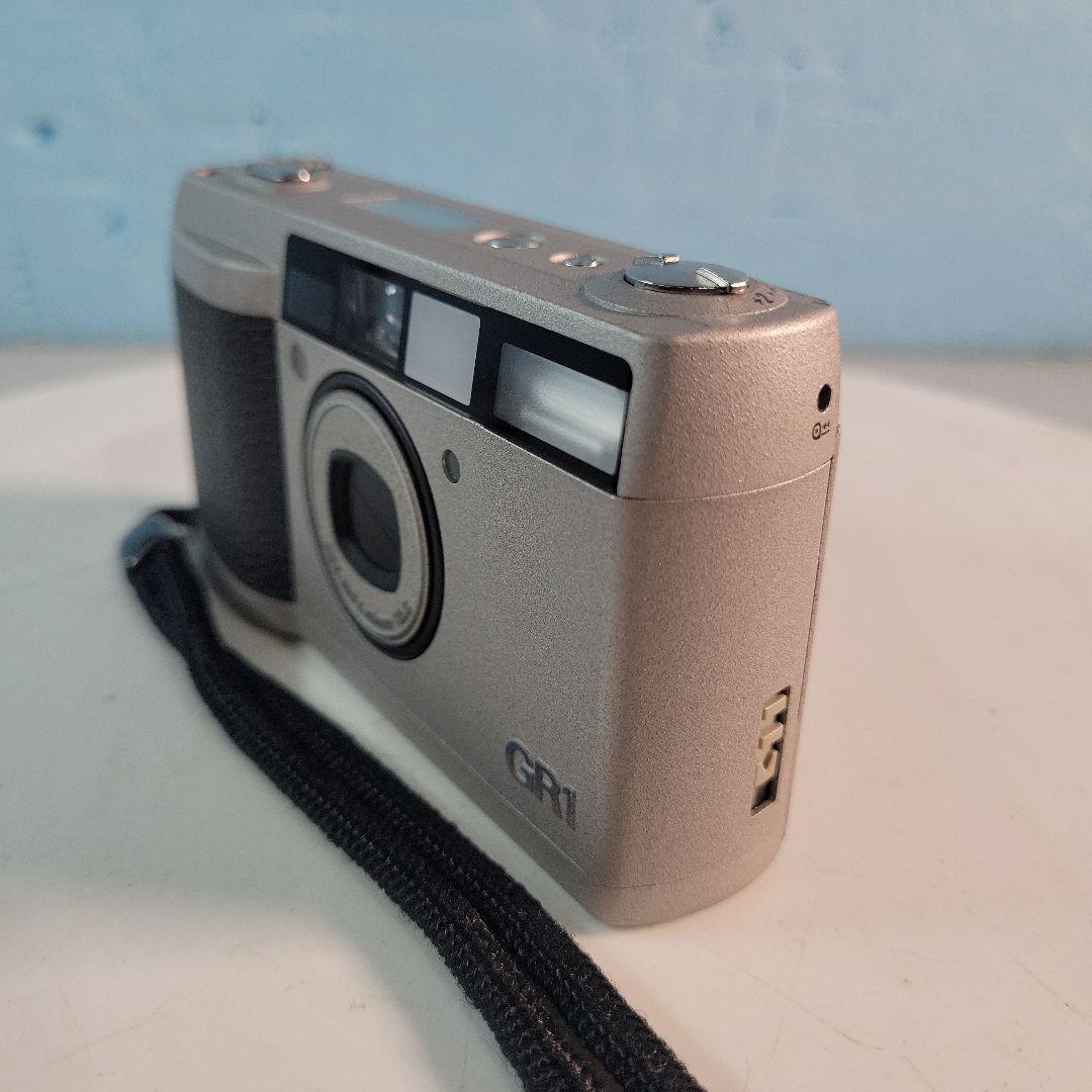 RICOH GR1 コンパクト フィルム カメラ シルバー当時物
