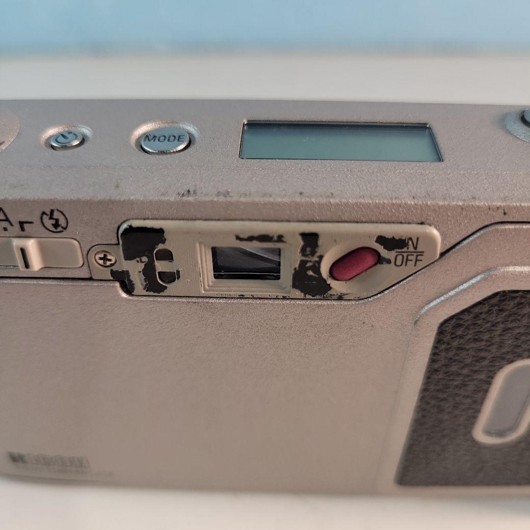 RICOH GR1 コンパクト フィルム カメラ シルバー当時物