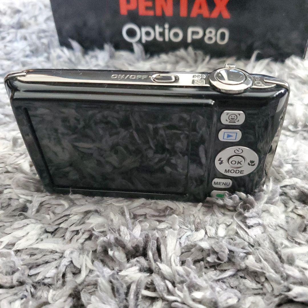 PENTAX デジカメ Optio P80 コンデジ 付属あり