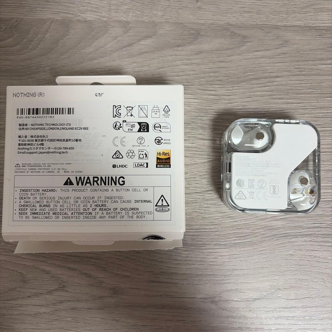 Nothing Ear ワイヤレスイヤホン