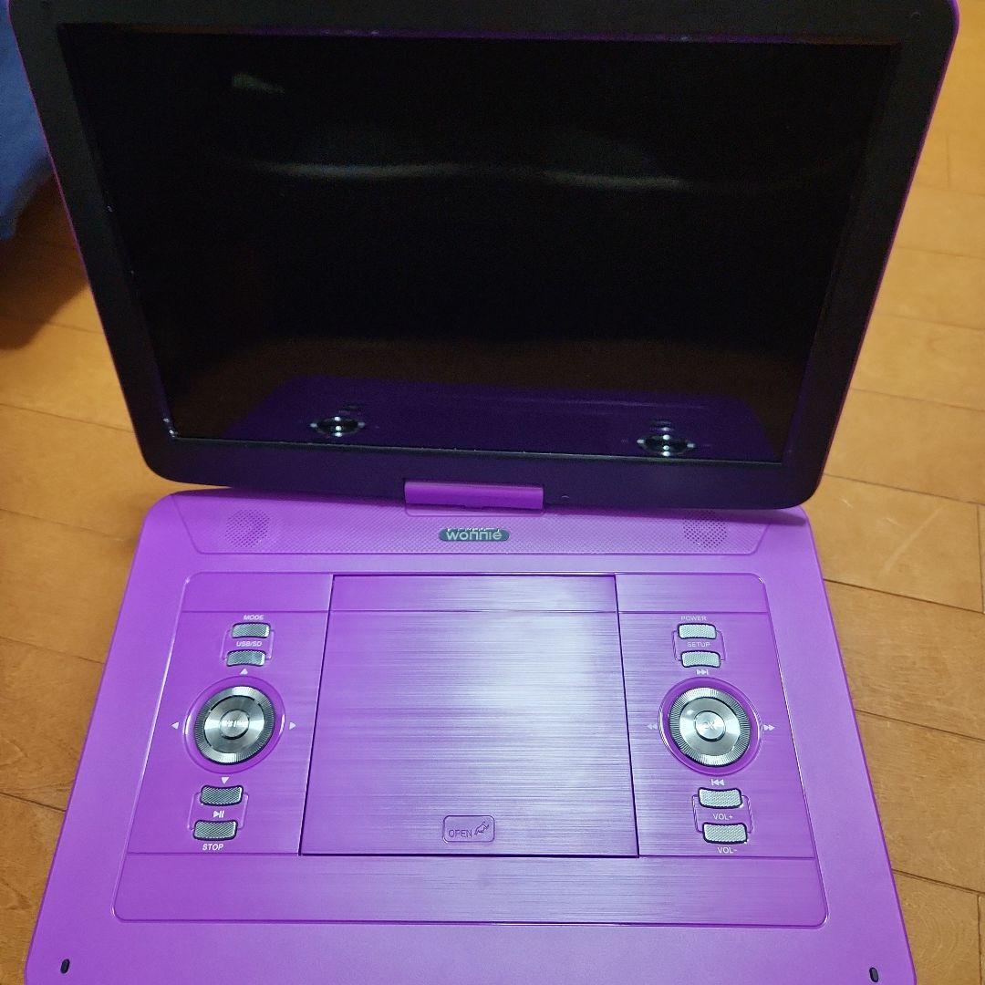 WONNIE W-1458 ポータブルDVDプレーヤー