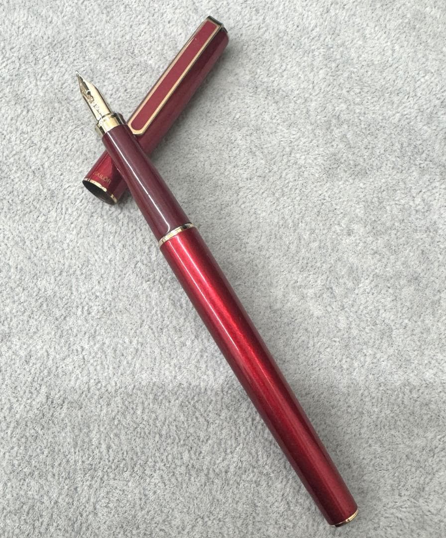 ★SAILOR セーラー＆プラチナ万年筆　ペン先14ｋ　2本セット