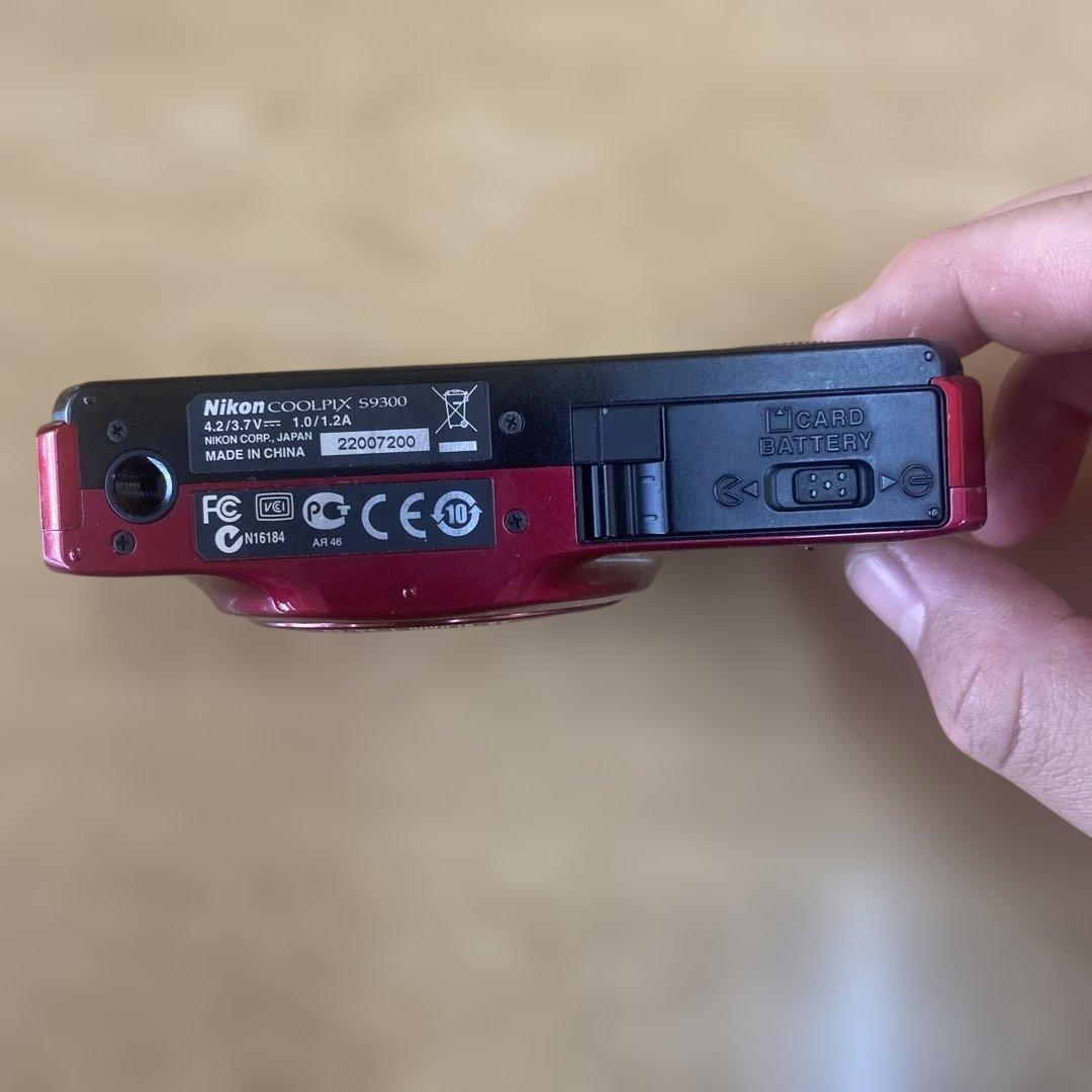 Nikon COOLPIX S9300 赤 18倍ズーム