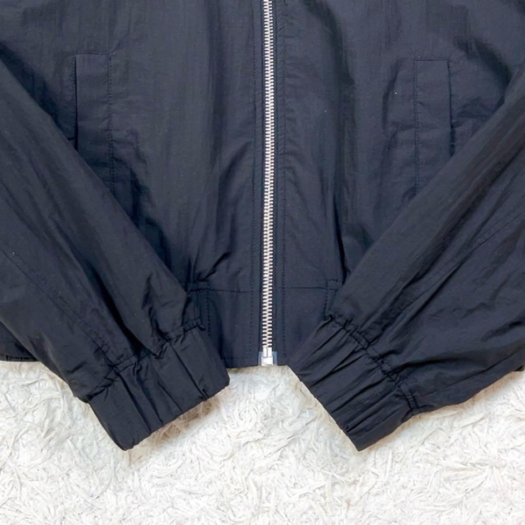【極美品】ami アミパリス ナイロン ジャケット ブルゾン XS ブラック 黒