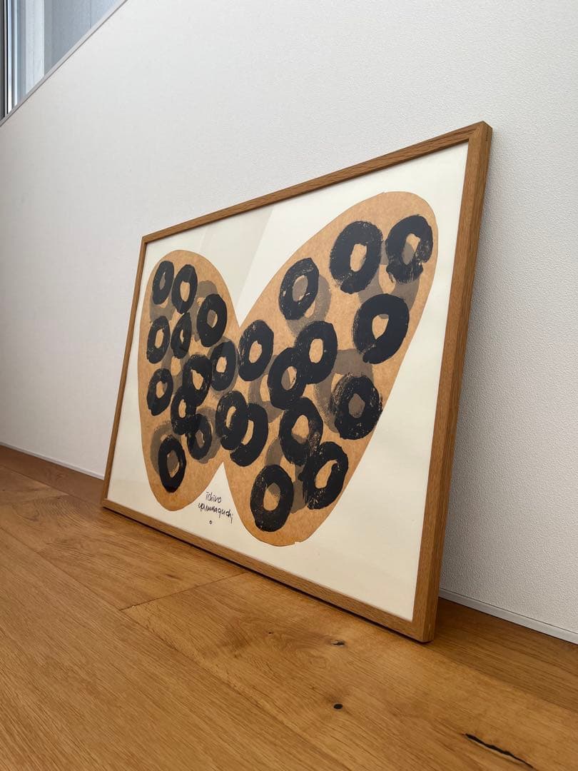 <期間限定値下げ‼️>山口一郎 絵 / 原画　蝶々 Lサイズ