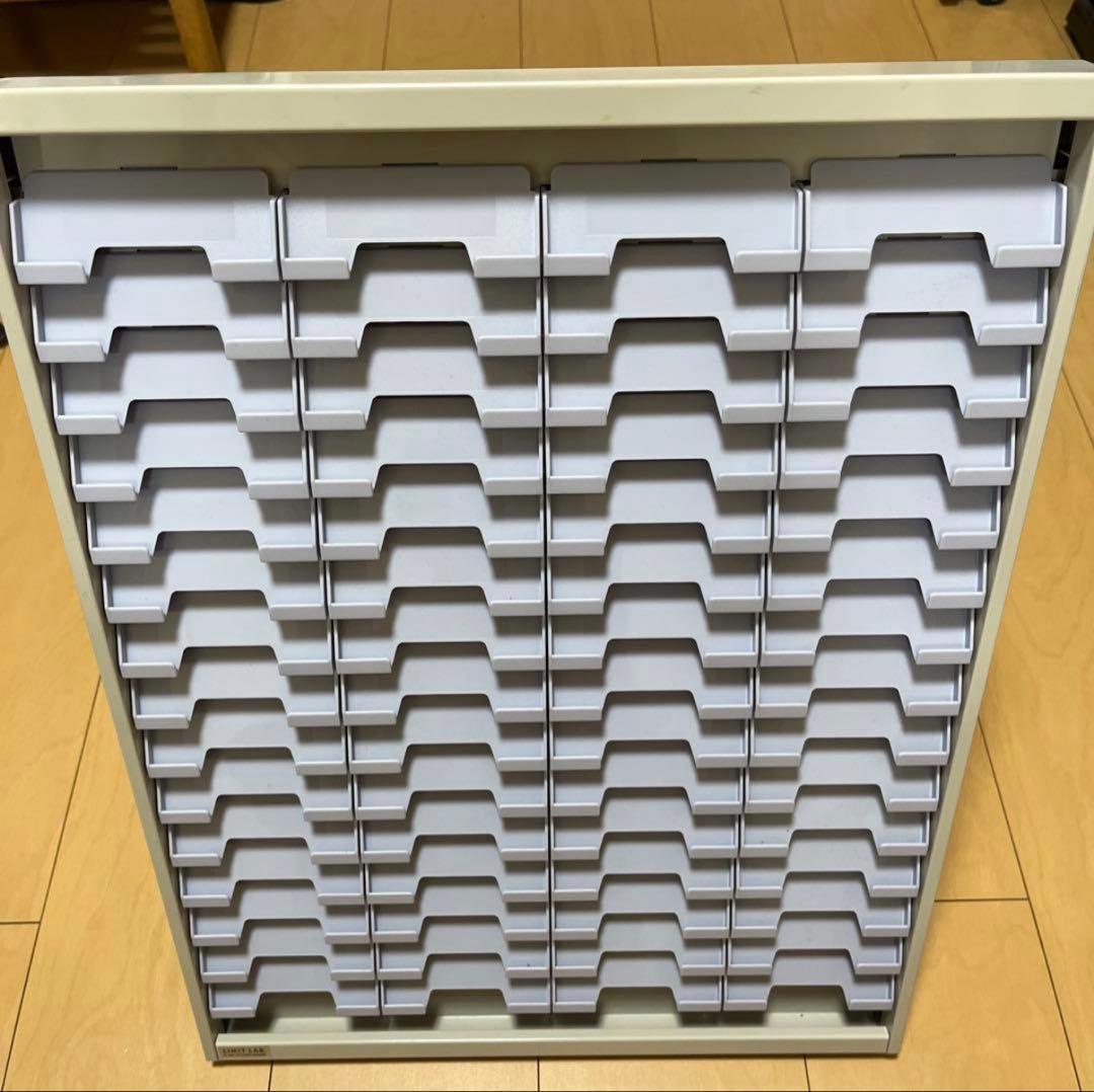 【2台セット】リヒトラブ IDカードボード カードラック 60口座 S108