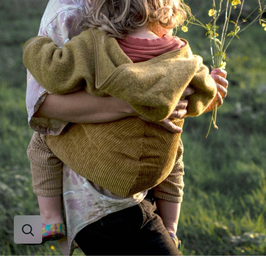 お値下げ！WILDRIDE コーデュロイ抱っこ紐 ベージュ