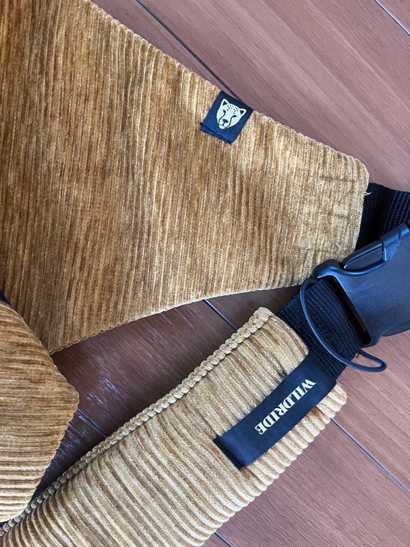 お値下げ！WILDRIDE コーデュロイ抱っこ紐 ベージュ