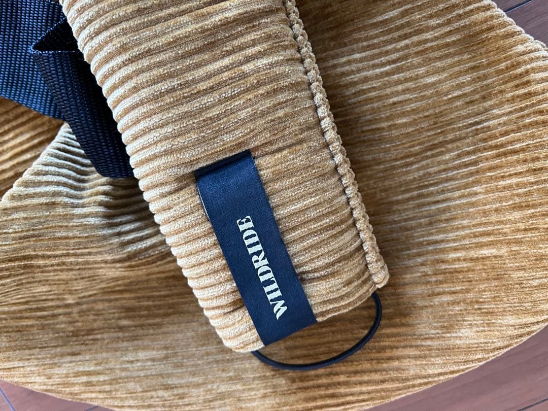 お値下げ！WILDRIDE コーデュロイ抱っこ紐 ベージュ