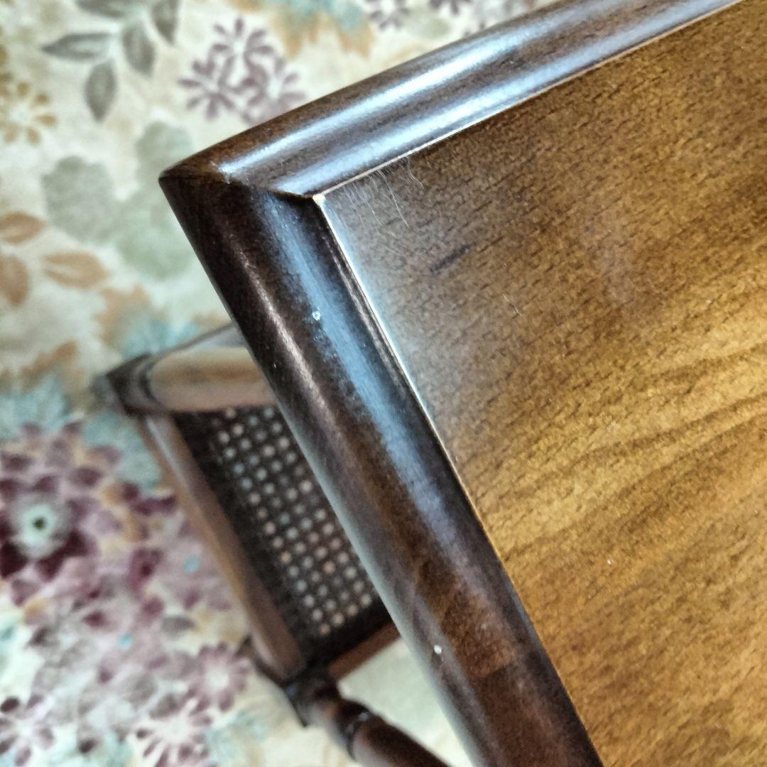 karmaku カリモクコロニアルシリーズ電話台　飾り棚フラワースタンド中古美品