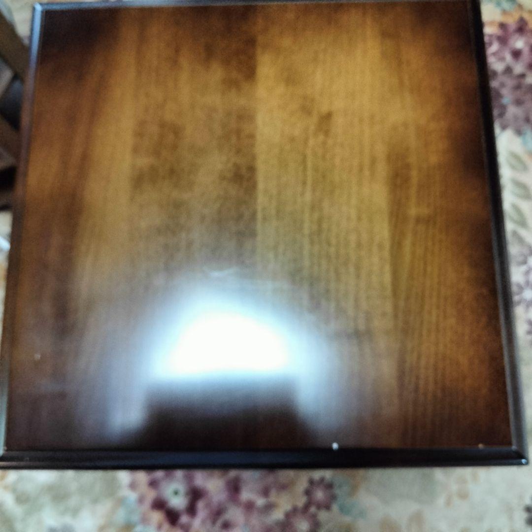 karmaku カリモクコロニアルシリーズ電話台　飾り棚フラワースタンド中古美品