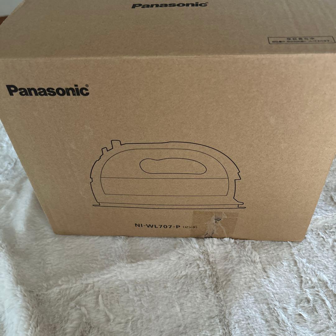 Panasonic アイロン コンパクト ピンク