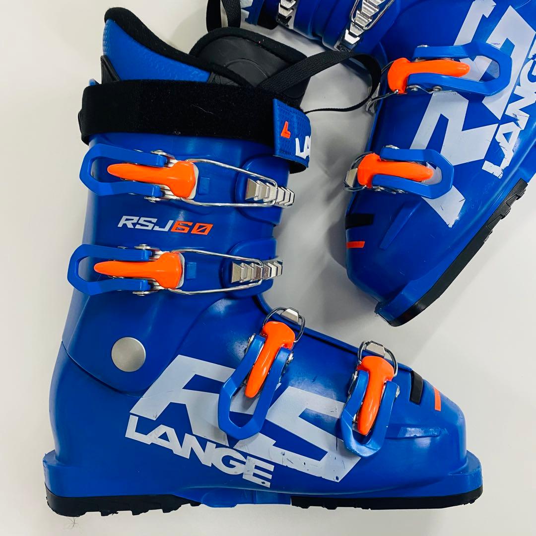 LANGE RSJ 60 子ども用スキーブーツ 青