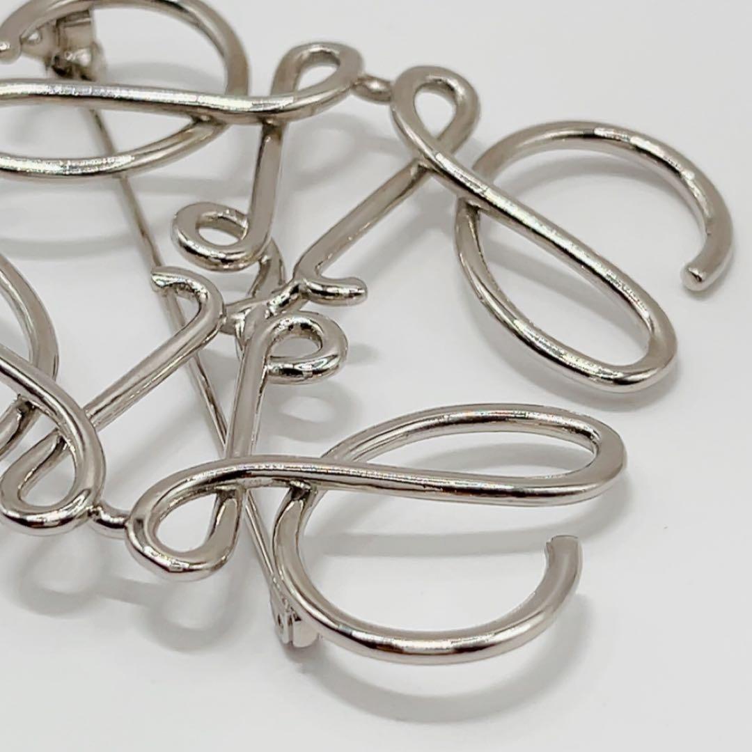 美品✨【LOEWE】 ロエベ アナグラム ブローチ 正規　箱・保存袋あり