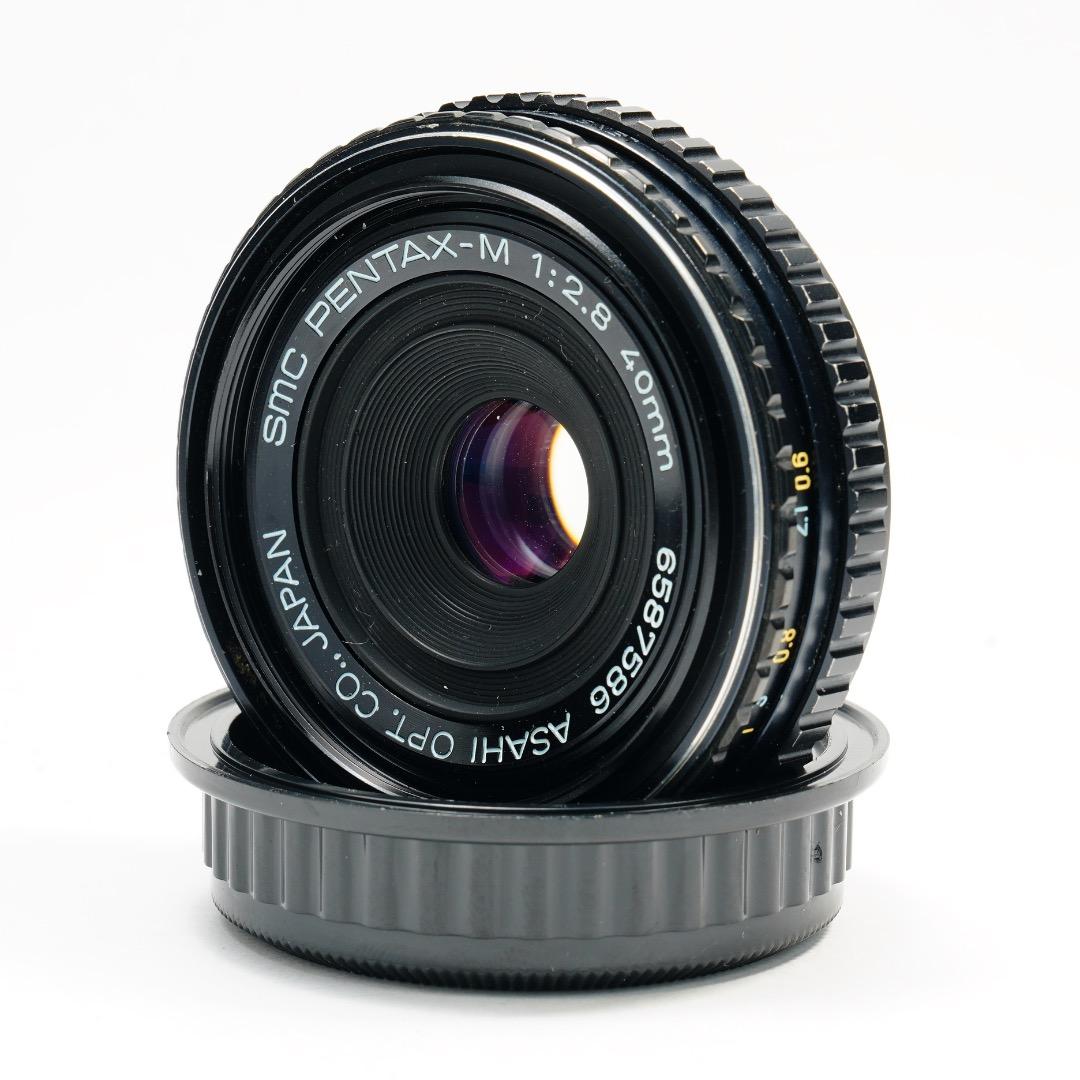 【美品】動作◎ SMC PENTAX-M 40mm F2.8 パンケーキ 586