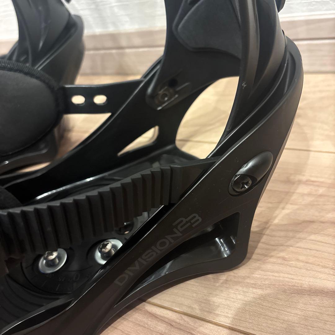 ブラック スノーボード ビンディング