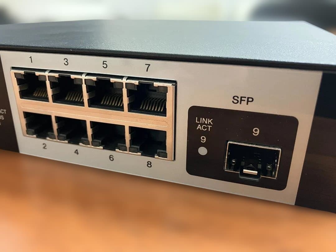 YAMAHA SWX2300-8G L2スイッチ③