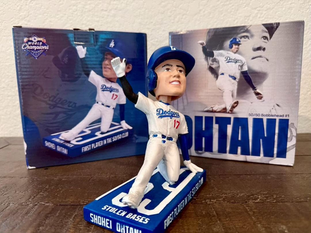 【非売品・限定品】LA Dodgers 大谷翔平 50/50 ボブルヘッド