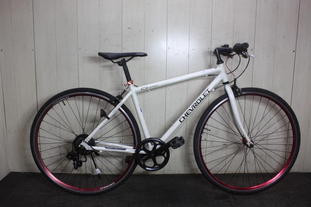 Chevrolet 700C アルミ シマノ6速 430mm クロスバイク