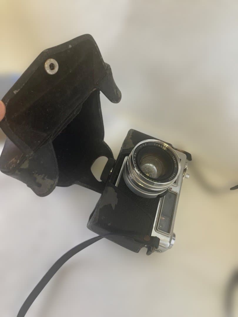 Yashica Electro 35 フィルムカメラとケース　ジャンク品