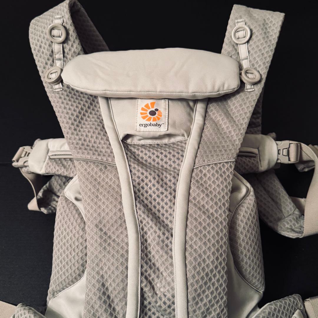 【未使用に近い】エルゴ オムニブリーズ 抱っこ紐 パールグレー