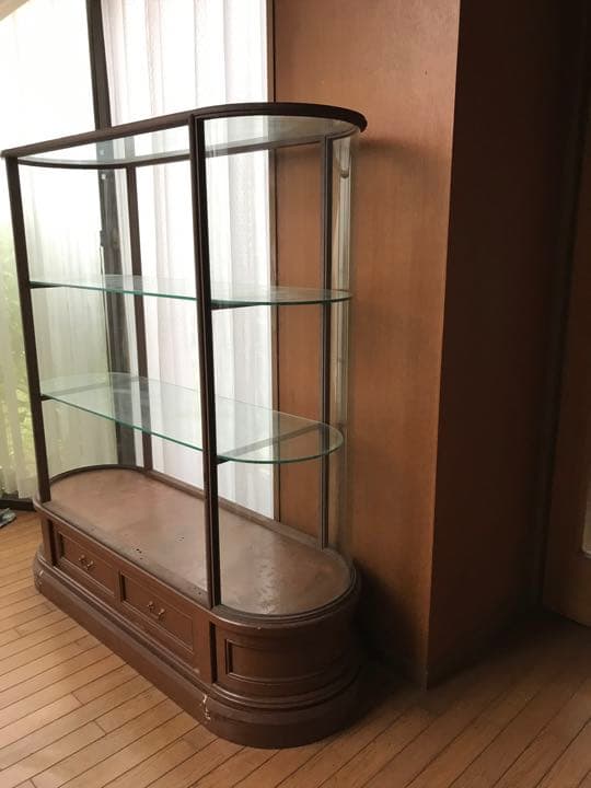 ヴィンテージ　フランス　ショーケース　飾り棚