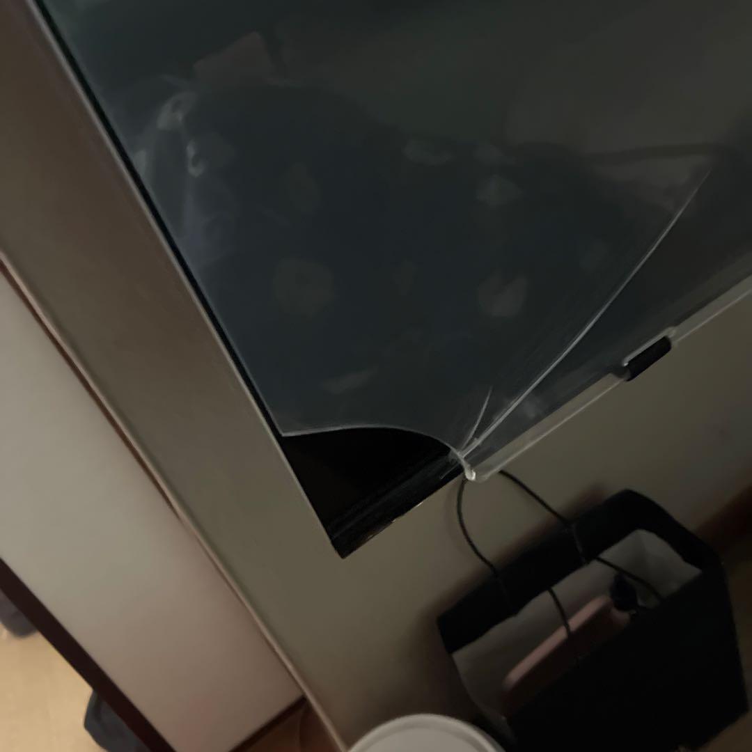 大画面 薄型液晶テレビ75インチテレビ台付き