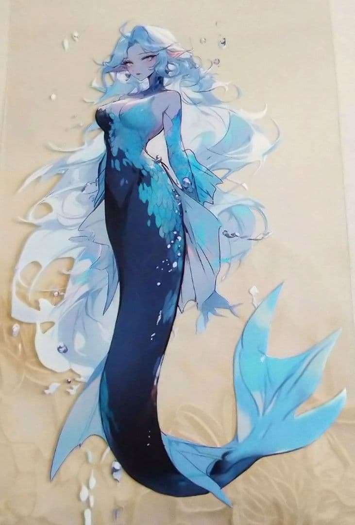 廃盤品✩J862＃深海鲛域(PET)血液供给切り売り海外人物女の子AIマステ