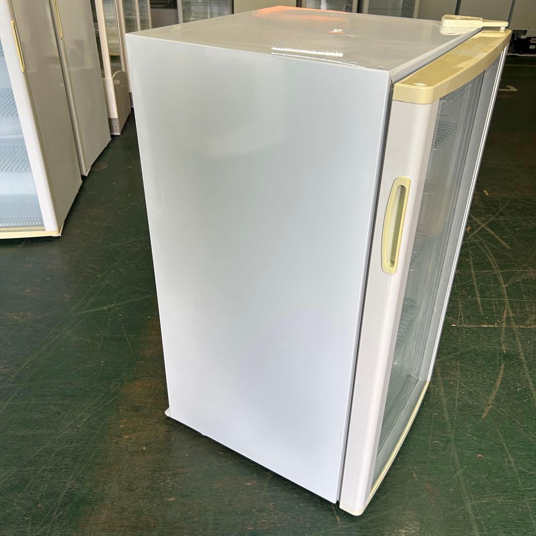 133業務用 冷蔵ショーケース オフィスコンビニ XW-105 左右開き 小型