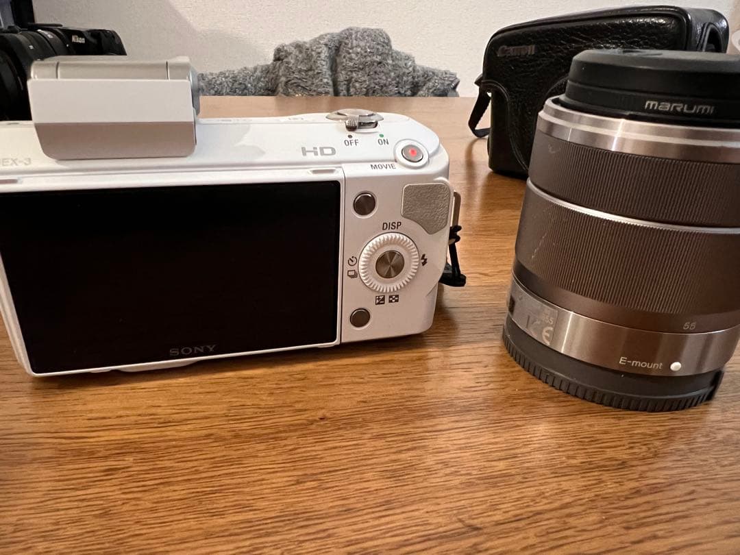SONY ミラーレス　NEX-3 レンズ２本付き