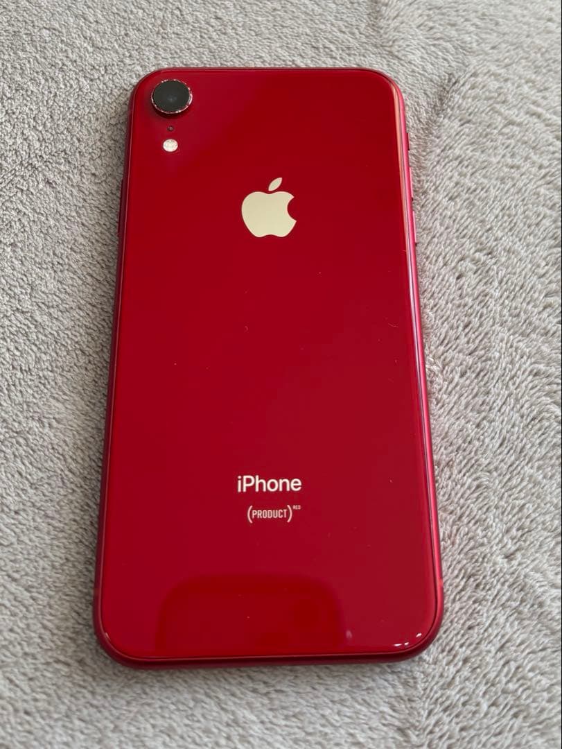 Apple アップル iPhone XR 128GB レッド　SIMロックフリー