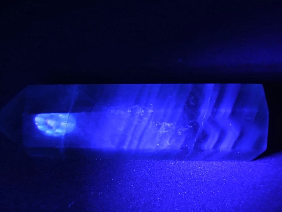 グリーン フローライト　ポイント　3本 セット　フェザー　蛍石　蛍光