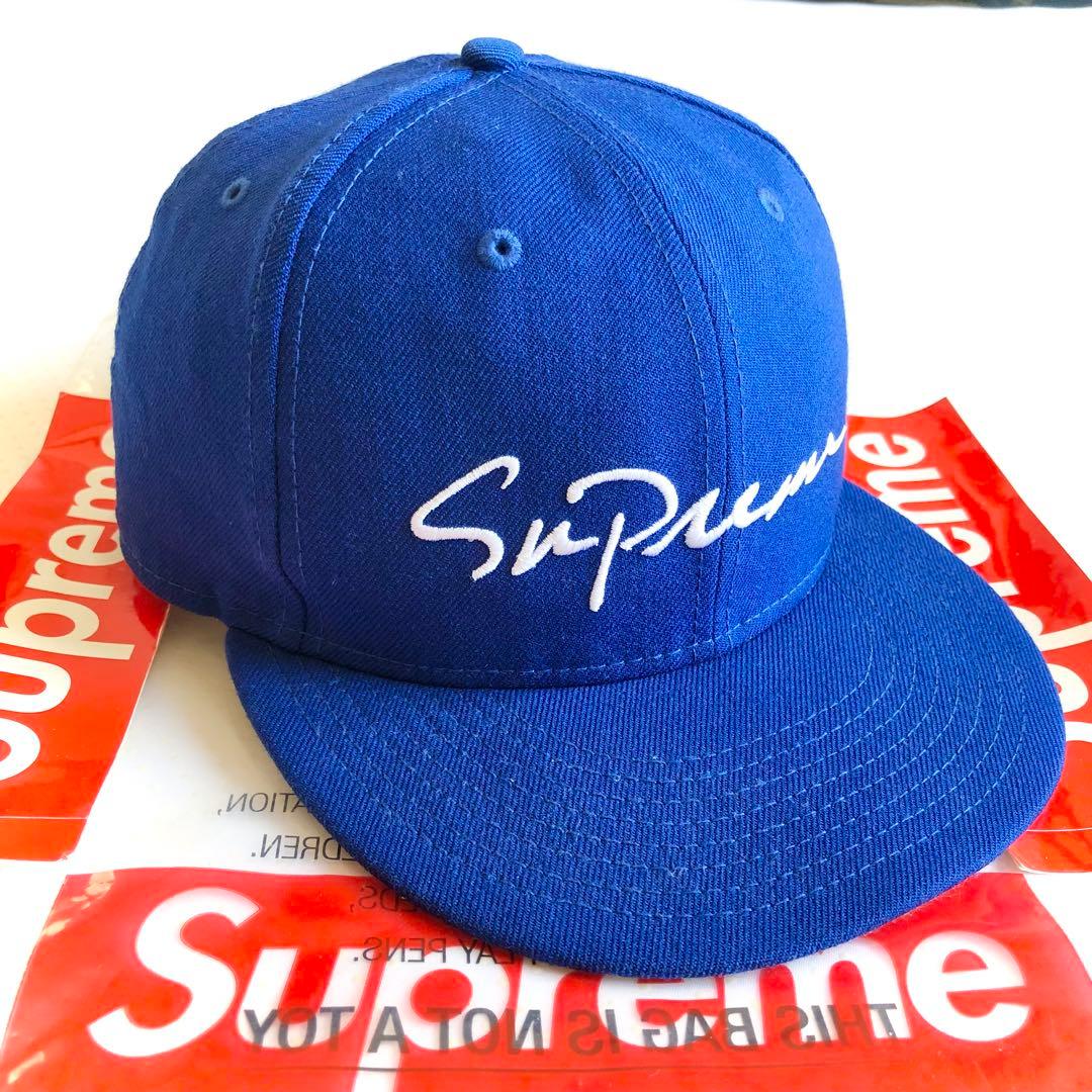 ⚠️3回使用品⚠️ シュプリーム　ベースボールキャップ　帽子　キャップ　ニューエラ