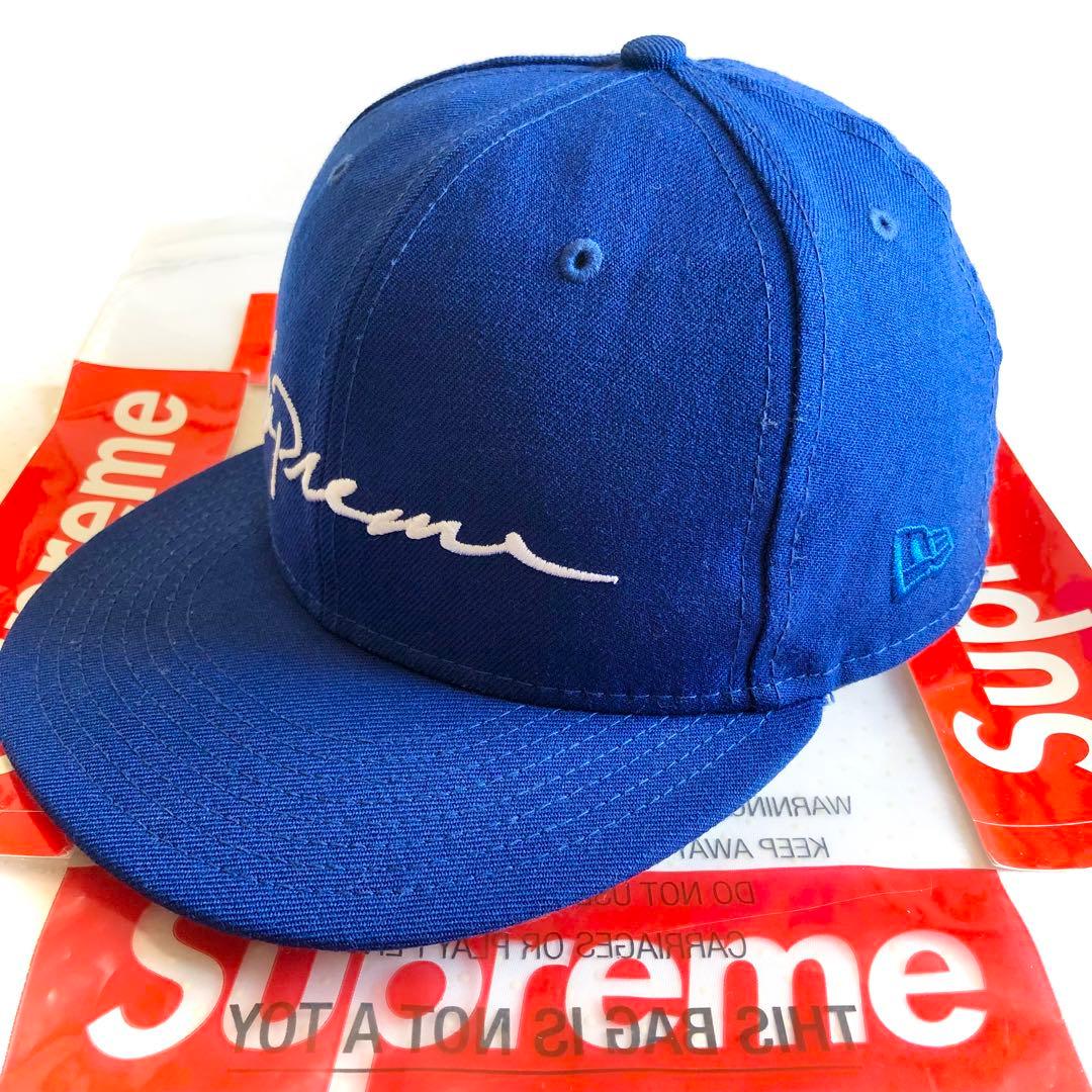 ⚠️3回使用品⚠️ シュプリーム　ベースボールキャップ　帽子　キャップ　ニューエラ