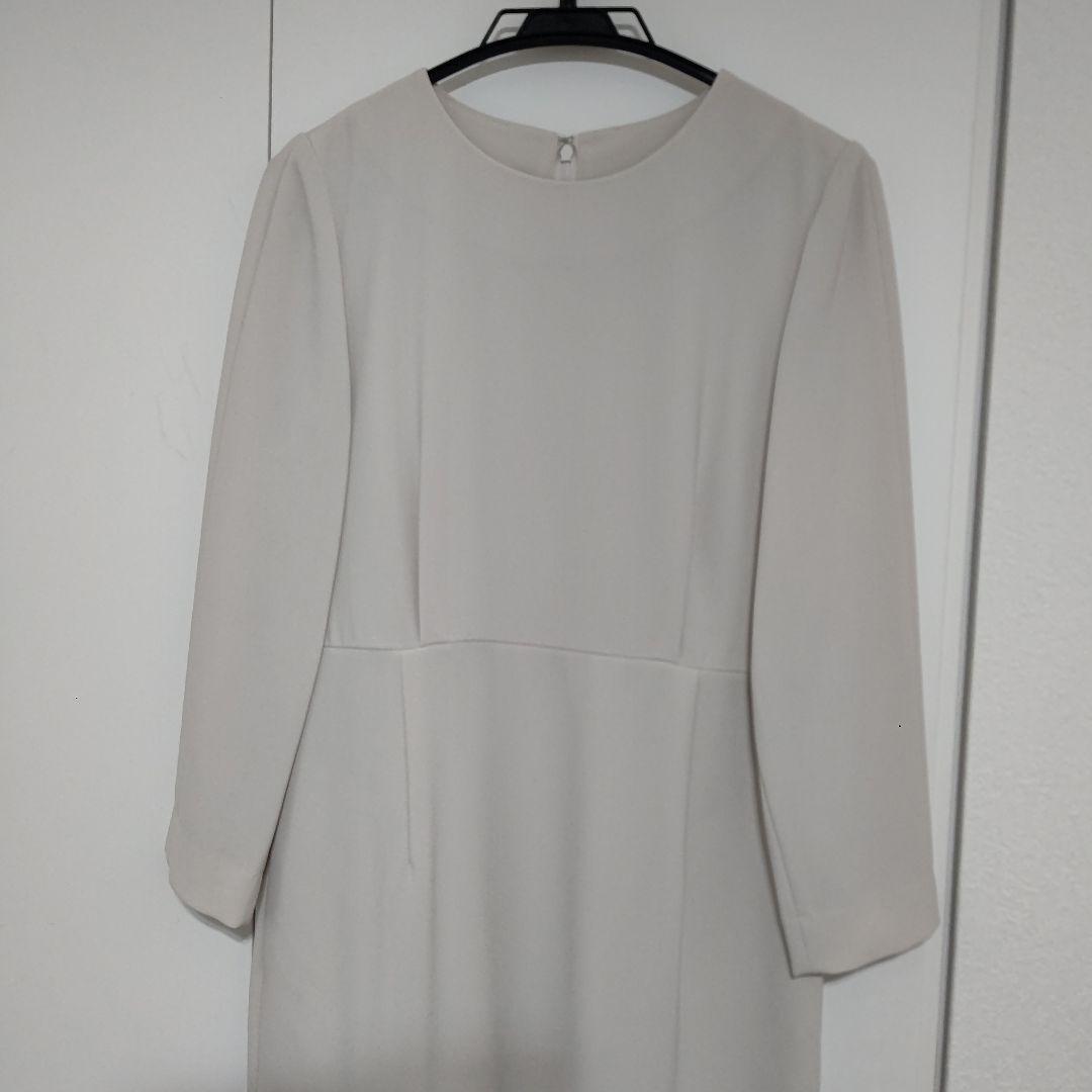 ロペ トリアセダブルクロスウエストコンシャスワンピース38