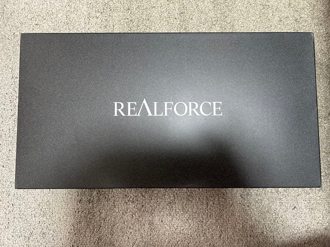 REALFORCE GX1 US配列　Black