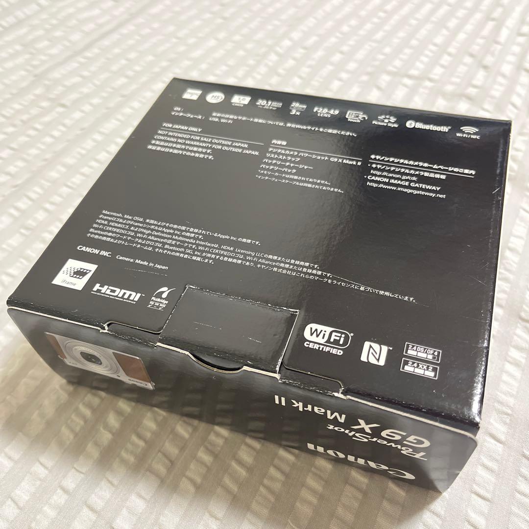 Canon PowerShot G9X Mark2 シルバー/ブラウン