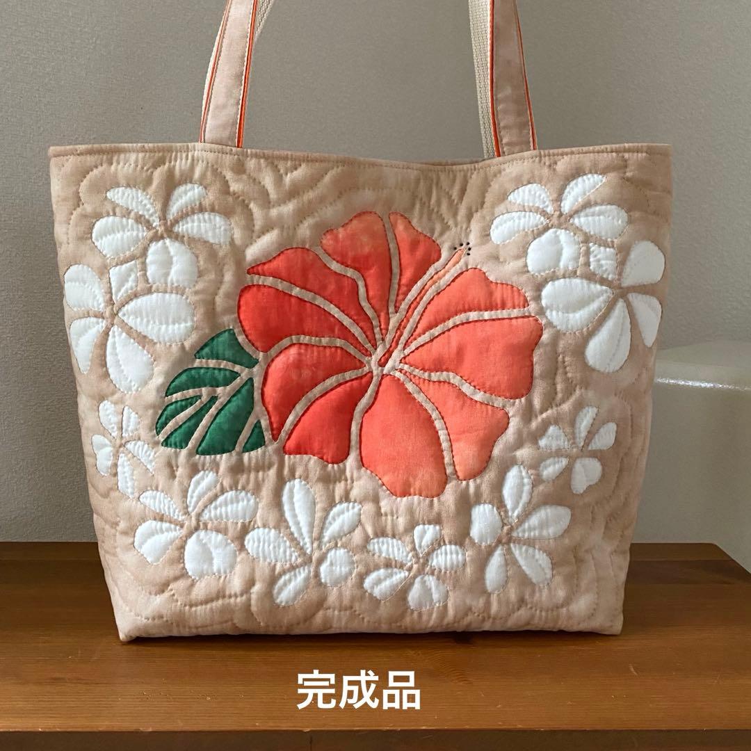 ◆mritoru31◆ハワイアンキルト◆トートバッグ