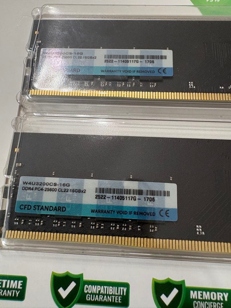 CFD STANDARD DDR4 メモリ 32GB (16GB×2枚組)相性保