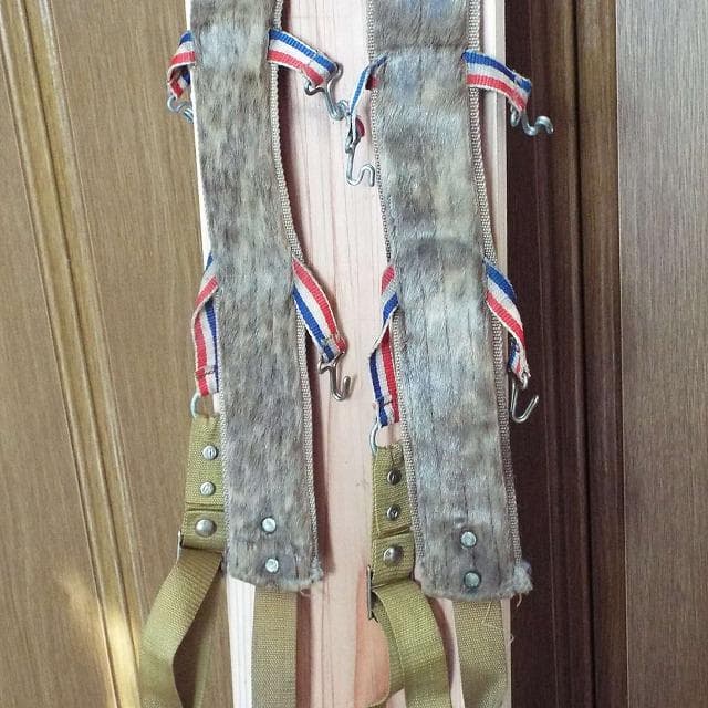 超希少_美品_アザラシ本革シール_山スキー用_補強有