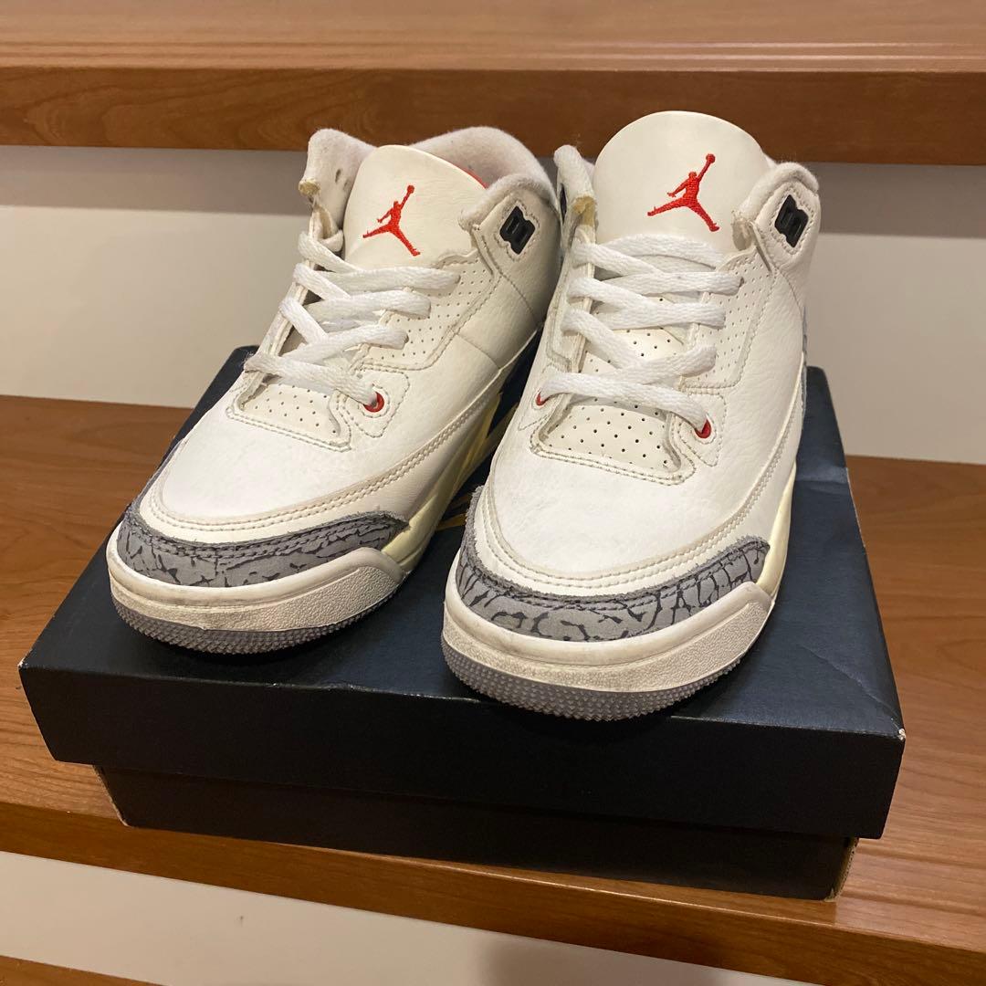 ジョーダスニーカー　19cm 白黒二足